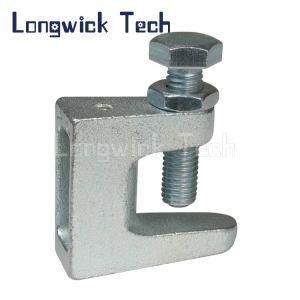 Galvanized Lifting Hoist C-Type Wide Mouth Pipe Hanger Beam Clamp