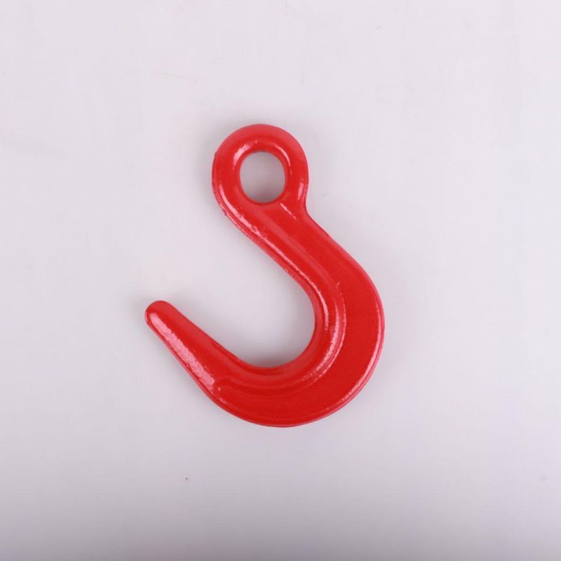 G80 Forged Steel Powder Painted Large Opening Eye Hook