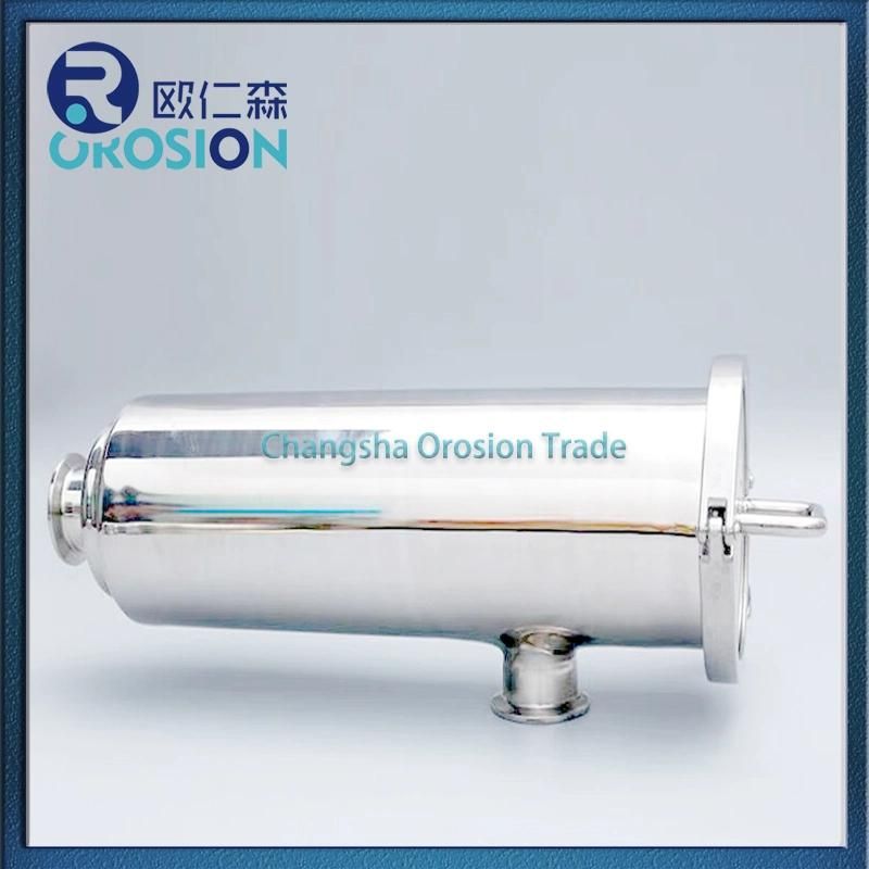 Sanitary Stainless Steel Clamp Angle Filter