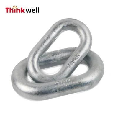 Forged Hot DIP Galvanized Chain Link Ring for Power Line