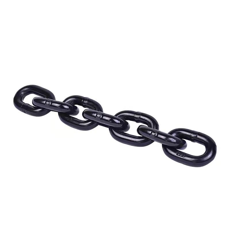 9*27mm 20mn2 Black Oiled Painting Galvanized G80 Load Chain