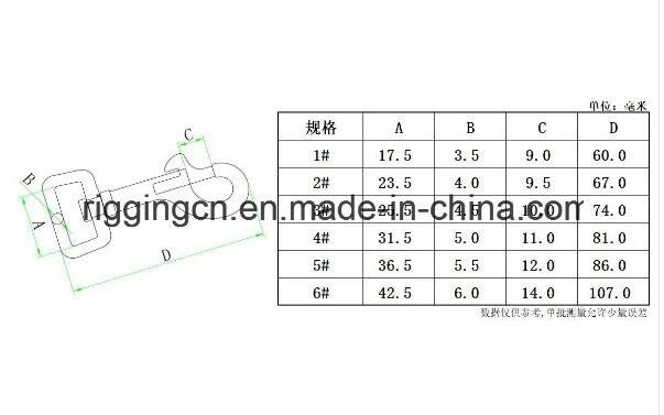 Pet Hook Silver SS316 Spring Carabiner Snap Hook Hanger Keychain Buckle Rope Buckle Hiking Accessories