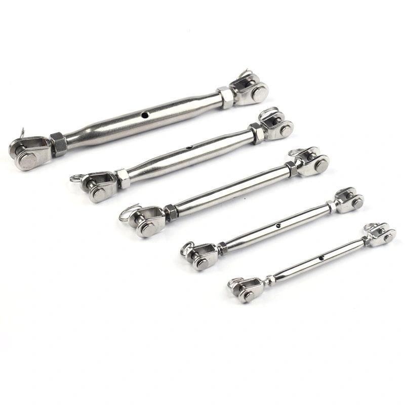 Rigging Hardware Wire Rope Screw Tensioner 304 Stainless Steel Turnbuckle
