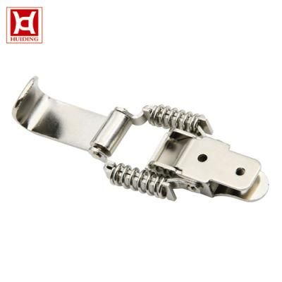 Custom Stainless Steel Stamping Adjustable Toggle Spring Latches Draw Latch Hardware