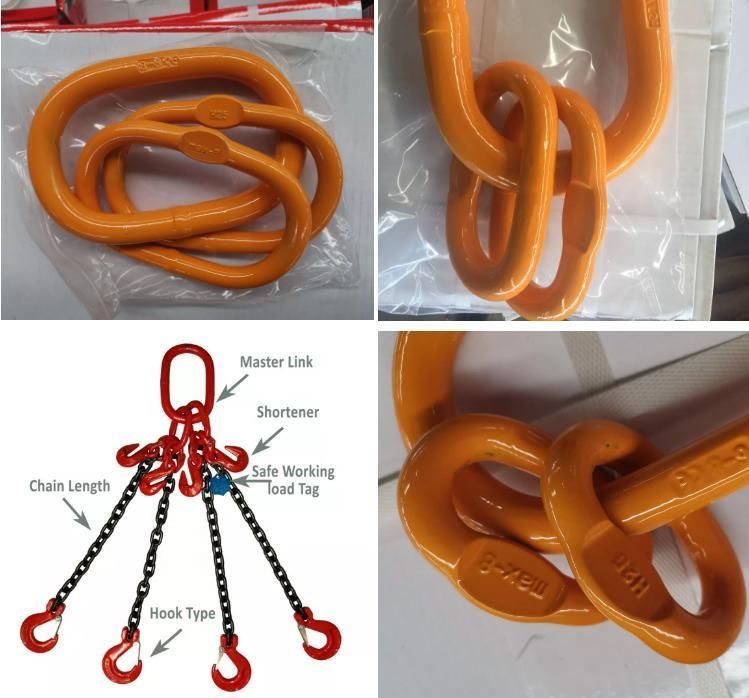 Rigging Hardware Alloy Steel Forged Lifting Oblong Master Link