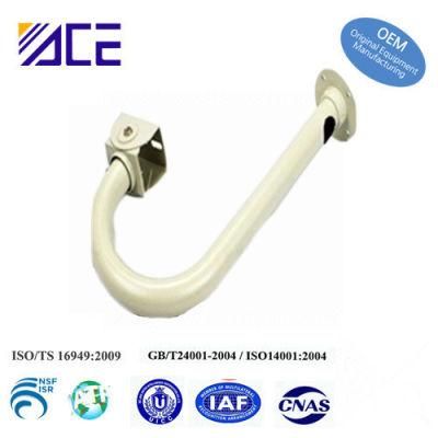 Custom 20cm Height Metal Rotating CCTV Camera Bracket/ Punching Bracket Parts for Industry