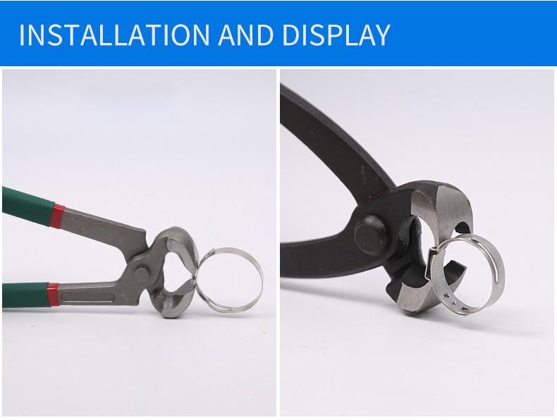 Stainless Steel Single Ear Pipe Clamps 34-37 mm