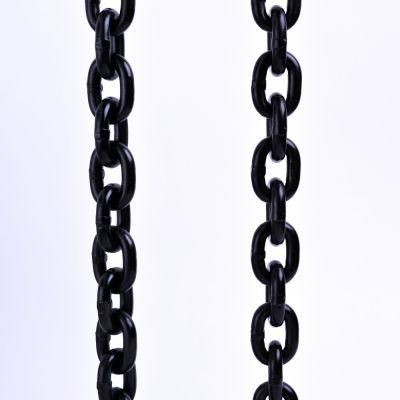 Industrial Heavy Duty 6mm 8mm 10mm 12mm 16mm 20mm Black Color Steel Welded G80 Lifting Steel Chain for Sale