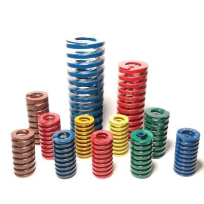TF Light and Small Load Helical Coil OEM Heavy Duty Flat Wire Compression Spring Returning Die Spring