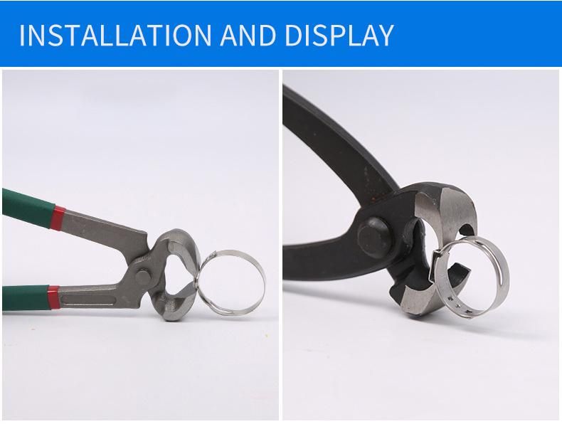 Stainless Steel Single Ring Galvanized Mini Pipe Clamp