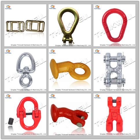 Forged Steel Lashing D Ring with Clamp