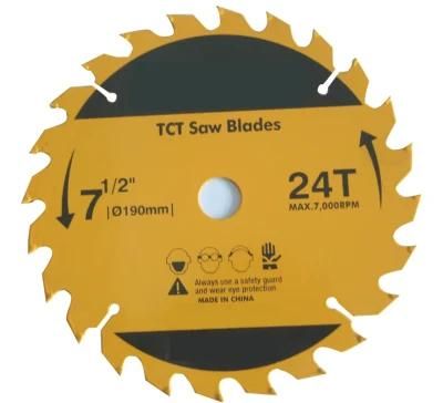 TCT Circular Saw Blades for Wood with 24T