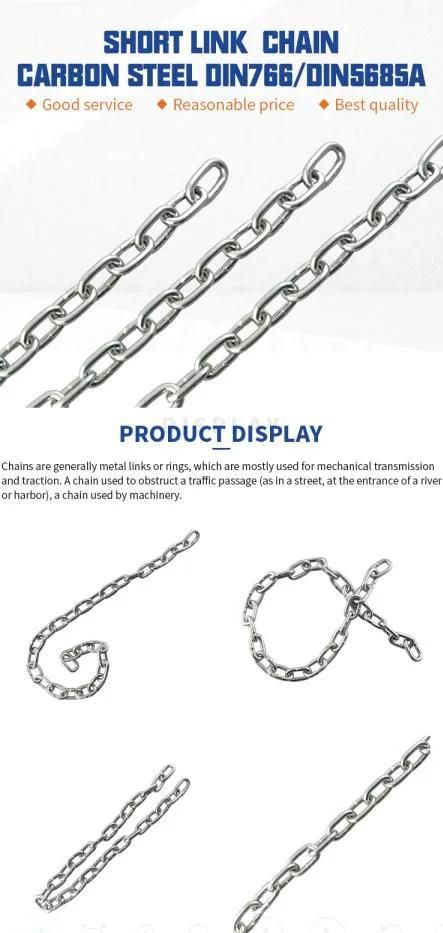 Steel Link Chain (Short /Long /Medium Link Chain)
