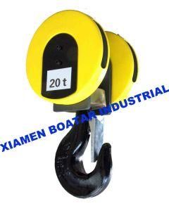 Hook for Electric Wire Rope Hoist Capacity 20ton, Double Pulley, European Style