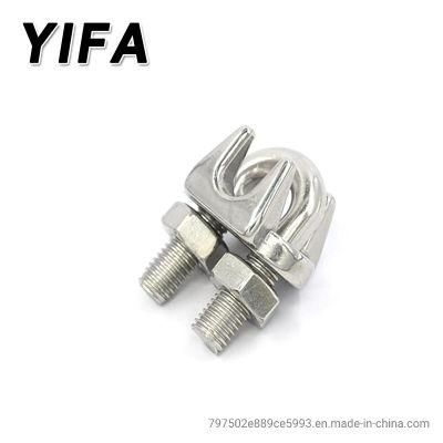 JIS Type Clamp 304 316 Stainless Steel Wire Rope Clip