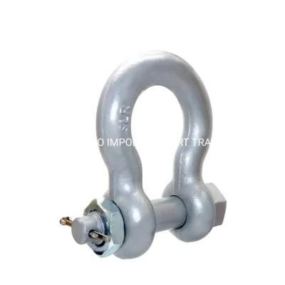 Rigging Bolt Type Bow Shackle/High Strength Drop Forged Shackle