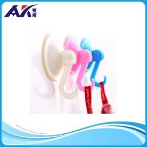 Plastic Adhesive Wall Hook for Towel, Plastic Wall Hook in Bathroom