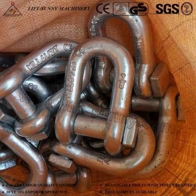 G210 Us Type Screw Pin Chain Shackles Square Head Shackle