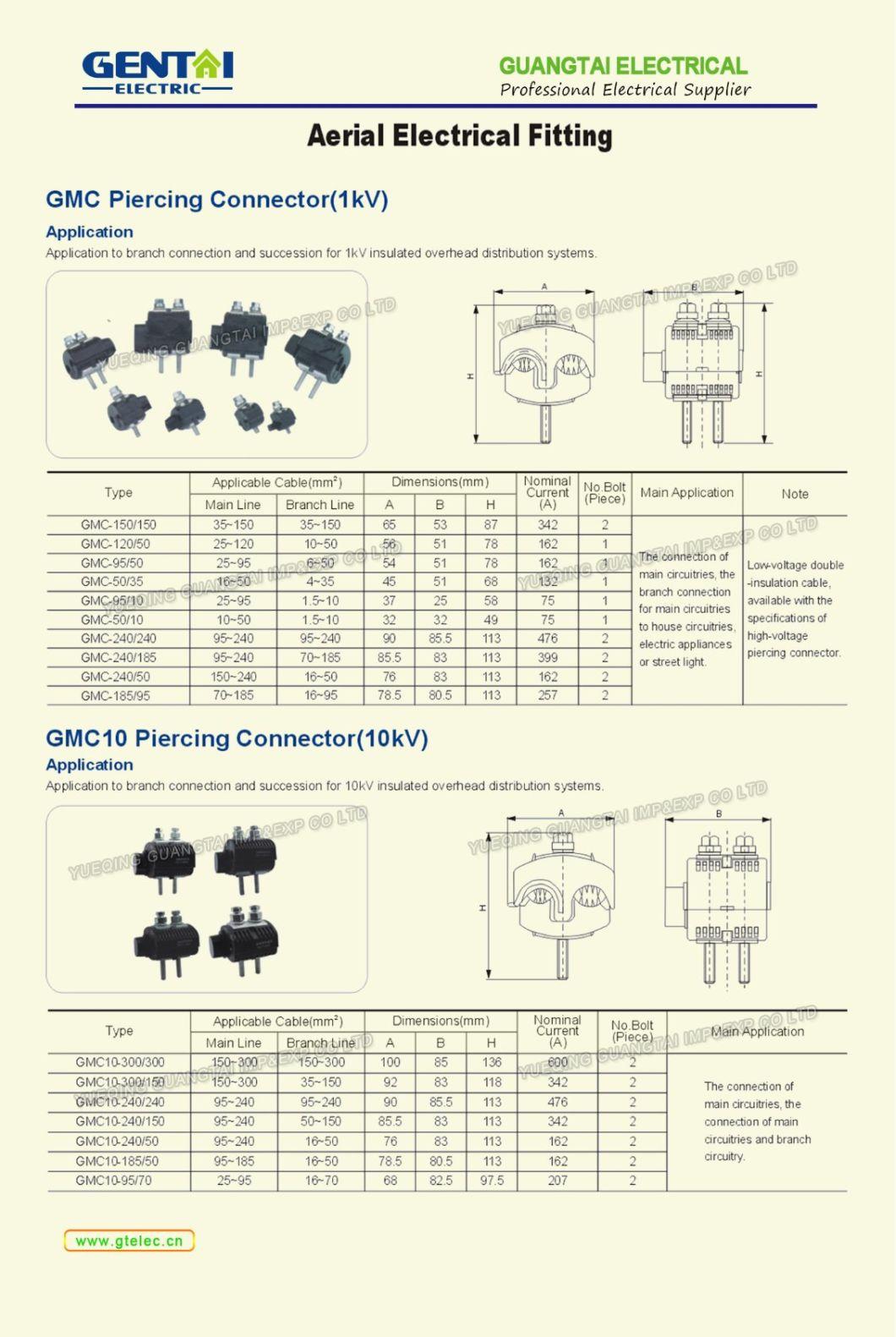 Piercing Grounding Protection Connector for 20kv