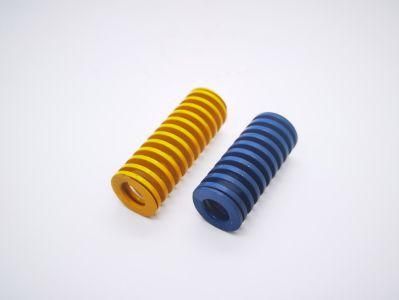 Custom High Precision Yellow Compression Coil Springs and Mould Die Springs