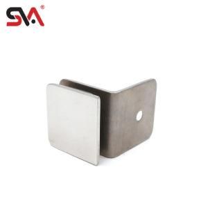 Sva-009 Competitive Price High Quality Stainless Steel Square 90 Degree Glass Fixing Clamp