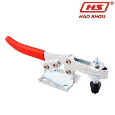 Taiwan Haoshou HS-203-F Clip Fixture Fast Welding Heavy Duty Horizontal Toggle Clamp for Screen Printing