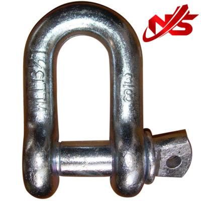 Drop Forged Chain Shackle with High Quality Unloader Steel Carbon Stainless Steel