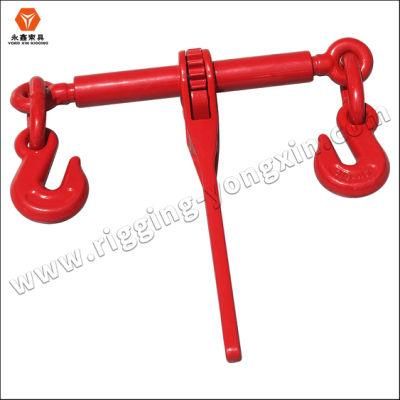Rigging Hardware Forged Folding Carbon Steel Ratchet Load Binder with Two Clevis Grab Hook G70