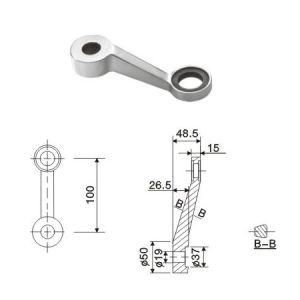 Building Glass Wall Fixing Connector (KL-GF2001A)