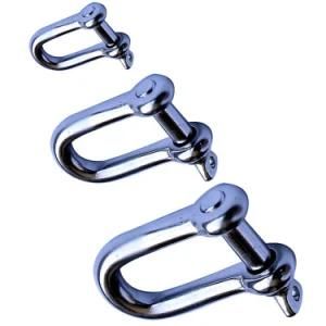 Rigging Shackle Type and Size Customized Shackle with Dee Type Bow Shackle