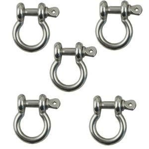 Large Size Stainless Steel Marine Hardware Bow Shackle