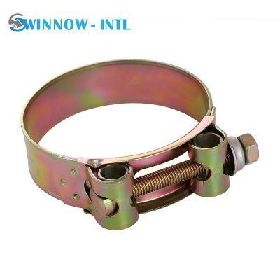 Exhaust Pipe Connector High Strength Pipe Hose Clamp on Including Clamps
