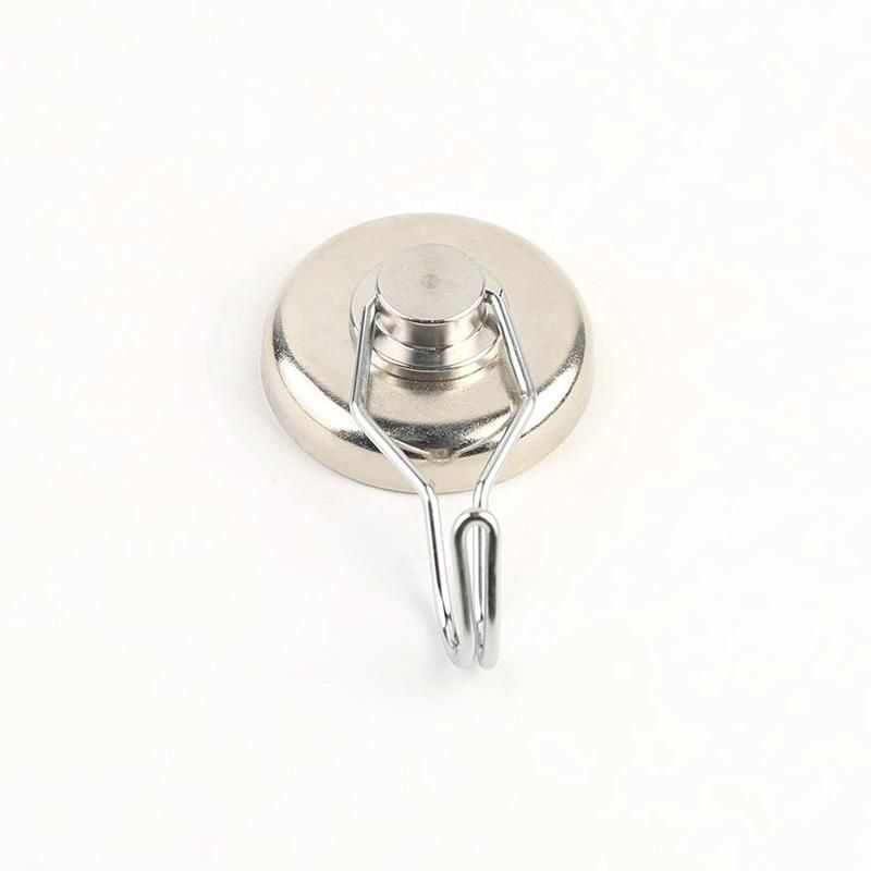 Rare Earth Strong Pot Magnet Neodymium Hook Magnet for Sale