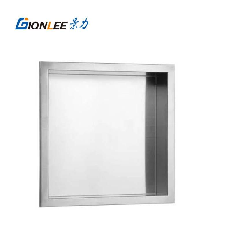 Hot Selling Retail Recessed Stainless Steel Golden Shower Niche Bathroom Niche Toilets Niches