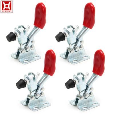 Factory Zinc Plated Silver Steel Heavy Duty Toggle Clamp Latch Type Toggle Clamp