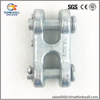 Forged Alloy Steel Electro Galvanized Double Clevis Link