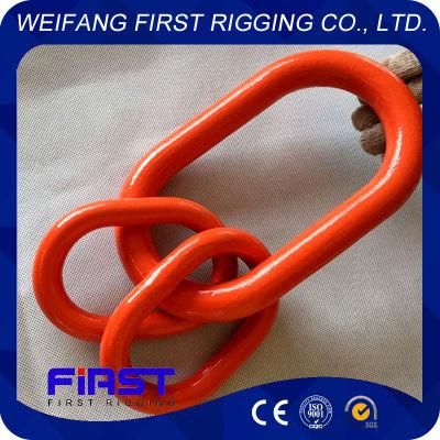 G80 Heavy Duty Master Link Load Chart for Lifting