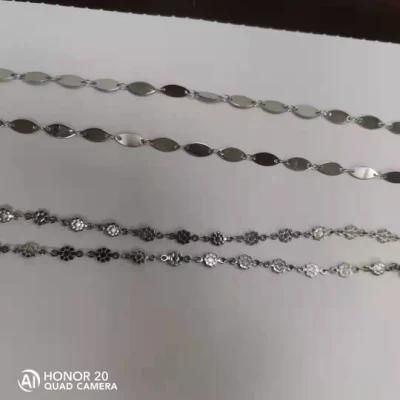 Imitation Jewelry Stainless Steel Chain No Plating