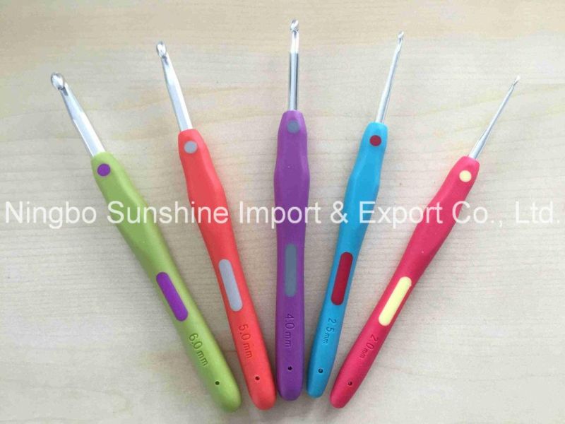 2016 New Style High Quality Soft Handle Crochet Hook