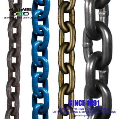 Cheap Price Long Link G80 Blackened Lift Chain