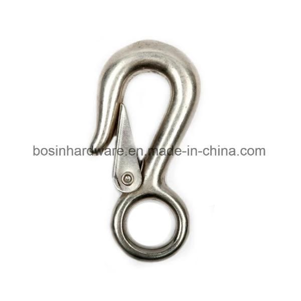 Nickal Plated Steel Casting Swivel Eye Snap Hook