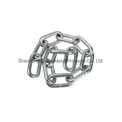 Link Chain Standard Galvanized Iron Chain 4mm
