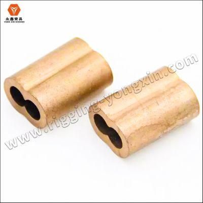 Opper Double Barrel Crimp Sleeves Fishing Tackle Connector