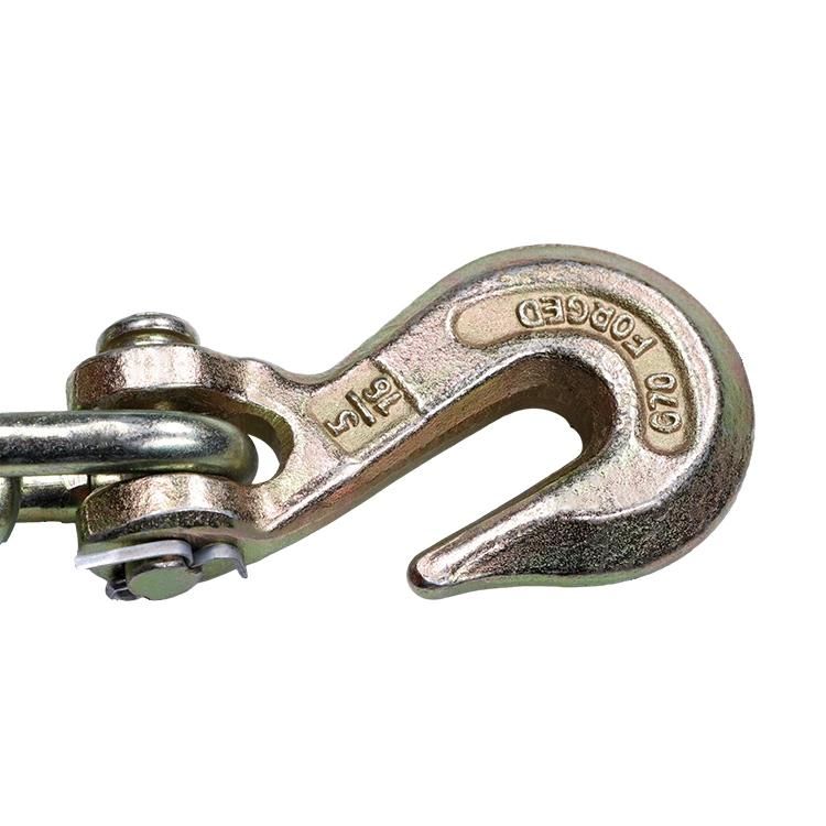 Kingslings Factory Supply G70/G43 Transport Chain with Clevis Grab Hook