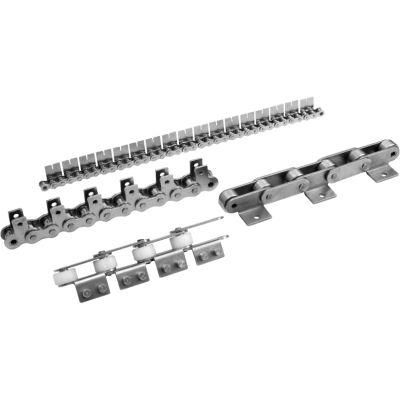 ANSI Standard Double Pitch Ssc2062h Stainless Steel Conveyor Roller Chain with Attachment