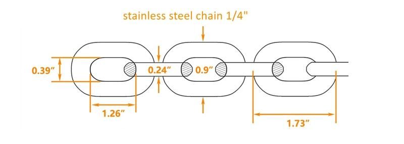 Hardware Chain Standard G80 Lifting Chain Custom Snow Dog Chain Link Stainless Steel Carbon Steel Pet Chains