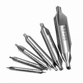 12 PCS HSS Center Drills Set