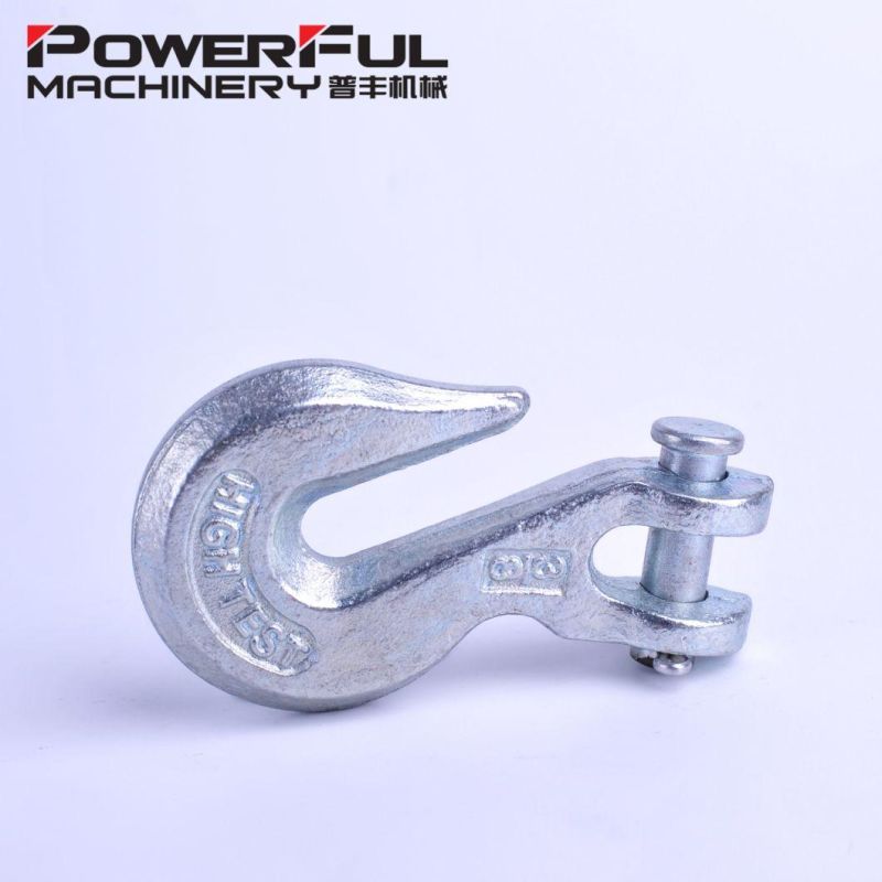 A330 H330 Drop Forged Yellow Chromate Galvanized G70 G43 Clevis Grab Hook
