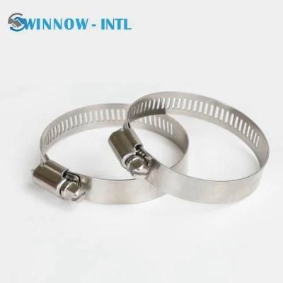 1/2&quot; W2 Stainless Steel American Type Hose Clamp
