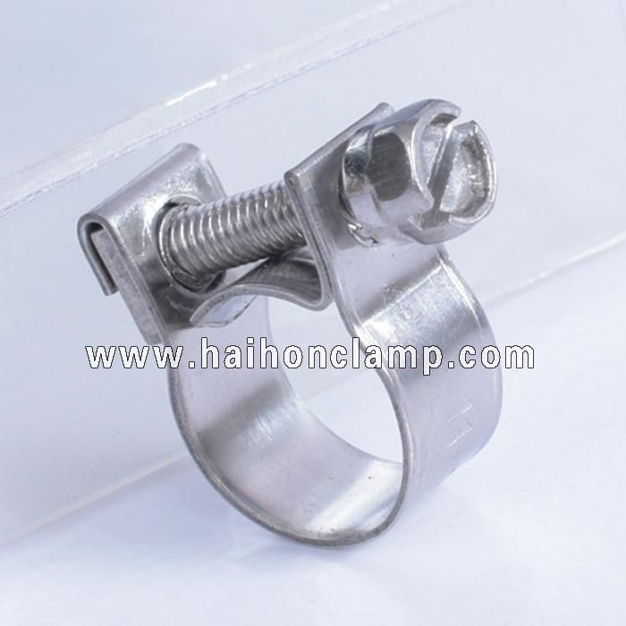 Stainless Steel 304 Mini Hose Clamp